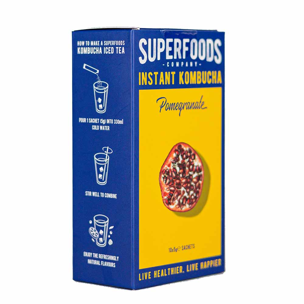 Superfoods - Instant Kombucha - Pomegranate - 10 Pc Set