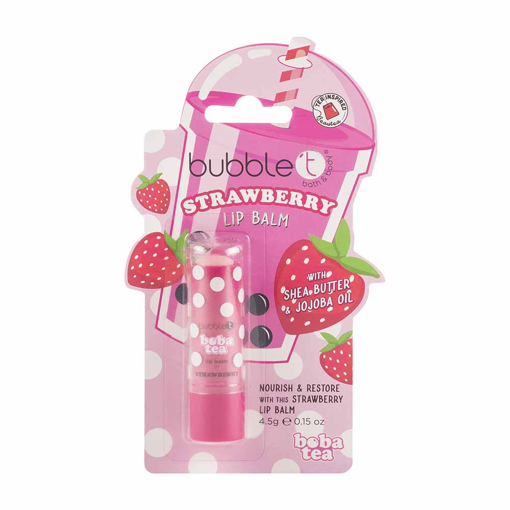 Bubble T - Lip Balm - Strawberry - 4.5 gm
