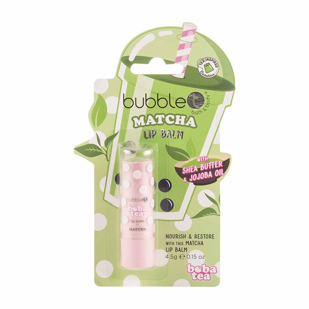 Bubble T - Lip Balm - Matcha - 4.5 gm