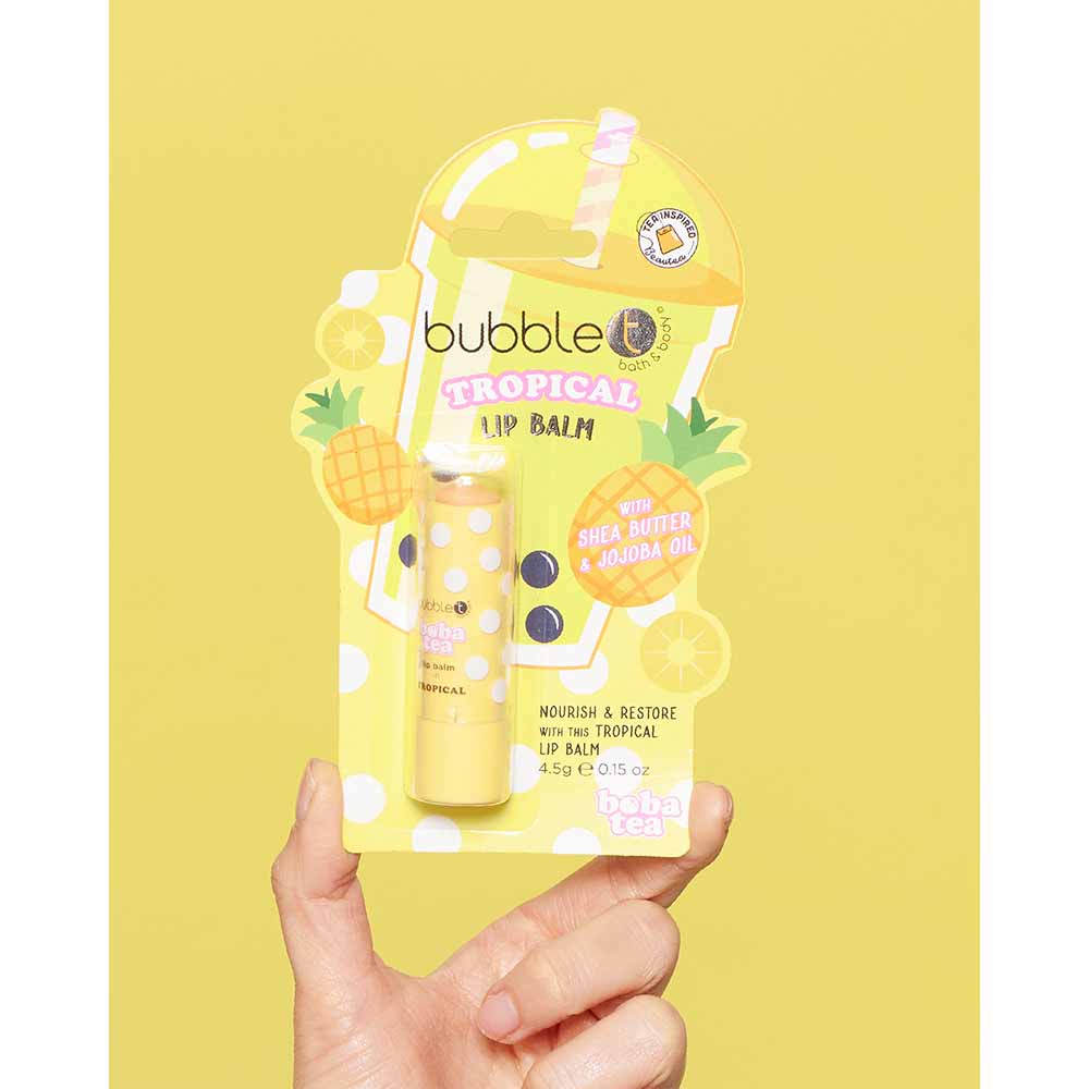 Bubble T - Lip Balm - Tropical - 4.5 gm
