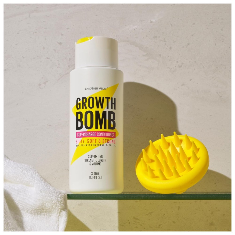 Growth Bomb - Silky, Soft And Strong Supercharge Conditioner - 300 ml