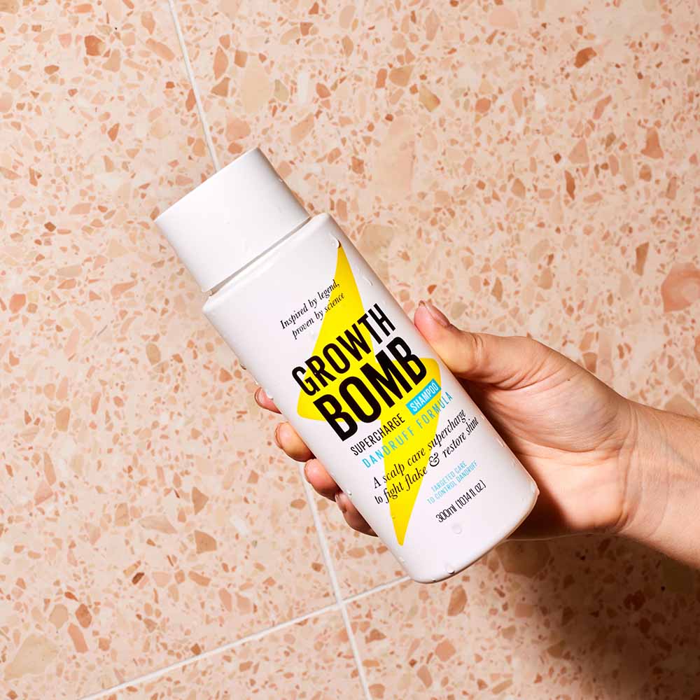 Growth Bomb - Dandruff Formula Supercharge Shampoo - 300 ml
