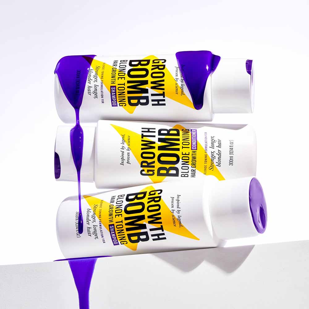 Growth Bomb - Blonde Toning Supercharge Conditioner - 300 ml