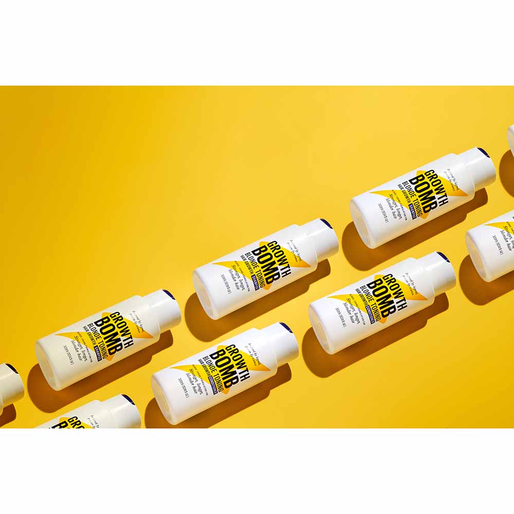 Growth Bomb - Blonde Toning Supercharge Shampoo - 300 ml