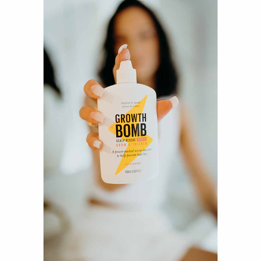 Growth Bomb - Boost And Thicken Hair Rescue Tonic - 100 ml