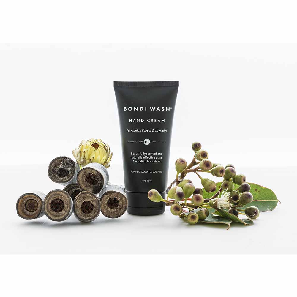 Bondi Wash - Hand Cream - Tasmanian Pepper And Lavender - 80 gm