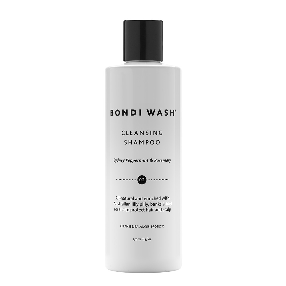 Bondi Wash - Cleansing Shampoo - Sydney Peppermint And Rosemary - 250 ml