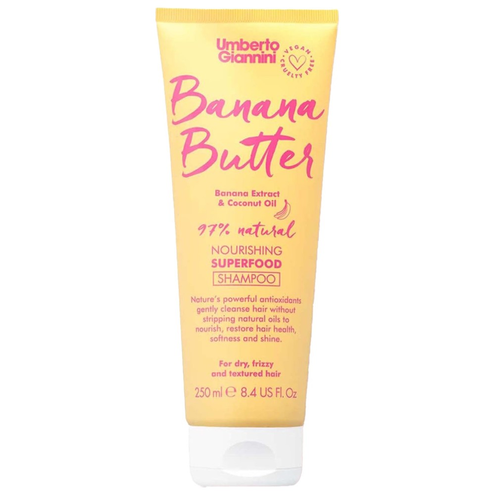 Umberto Giannini - Banana Butter Nourishing Superfood Shampoo - 250 ml