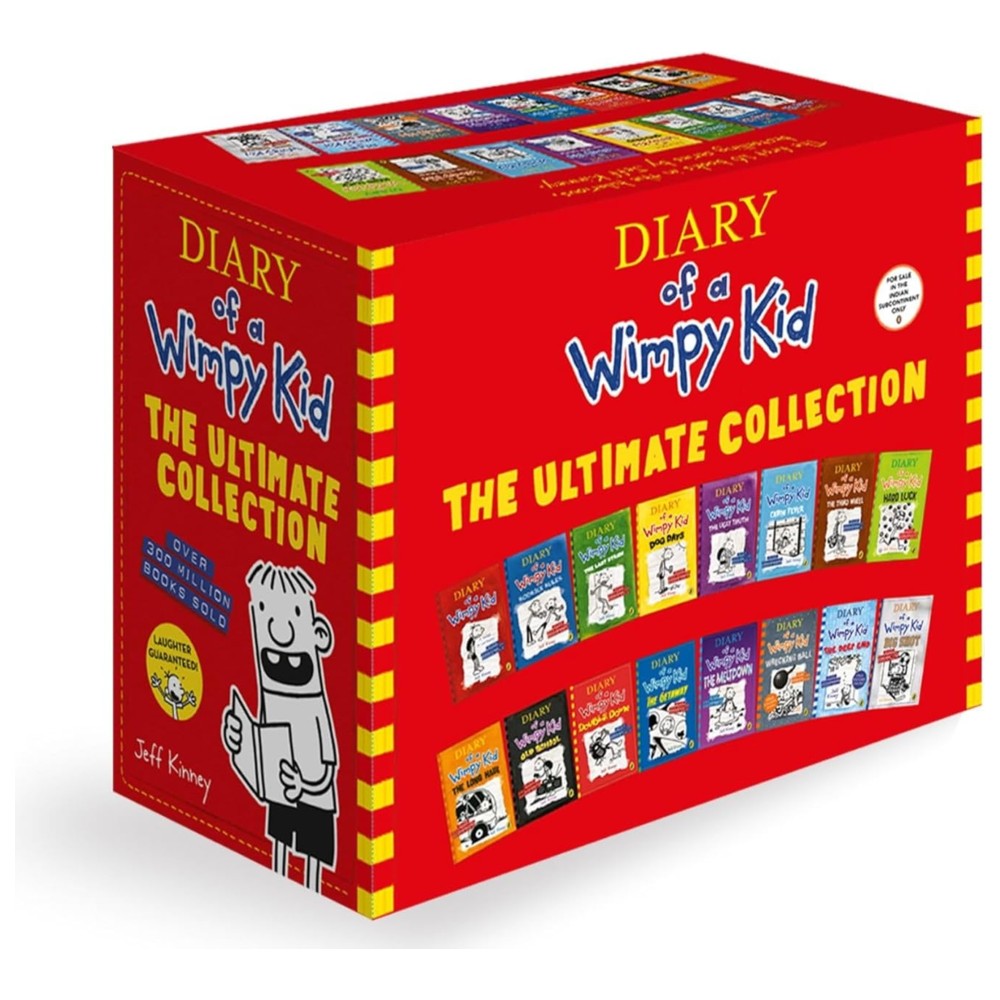 Diary Of A Wimpy Kid The Ultimate Collection - Set of 16