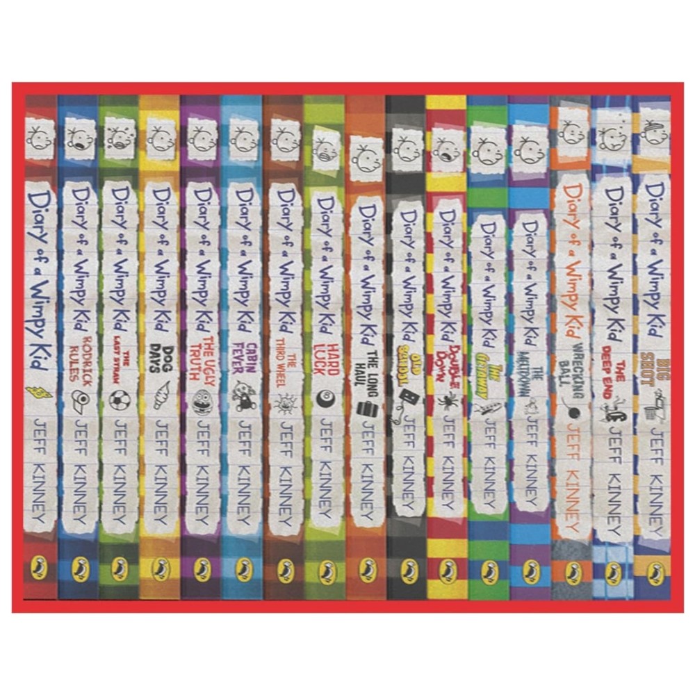 Diary Of A Wimpy Kid The Ultimate Collection - Set of 16