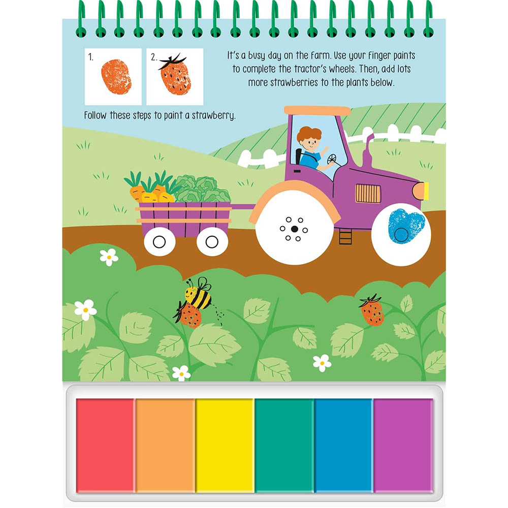 Finger Painting Farm