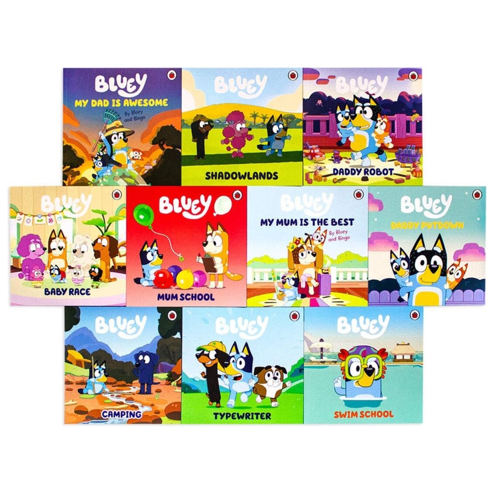 Bluey - Gotta Be Done Box Of Books - Set of 10