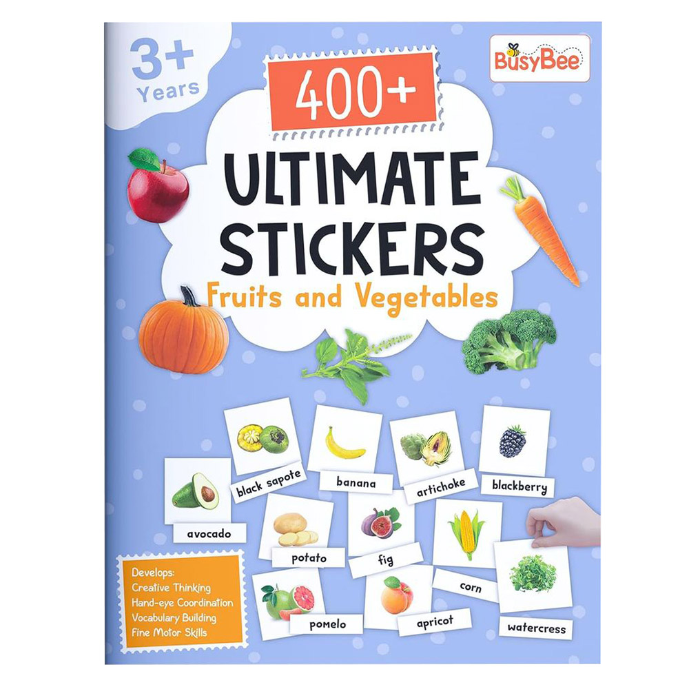 400+ Ultimate Stickers - Fruits And Vegetables 