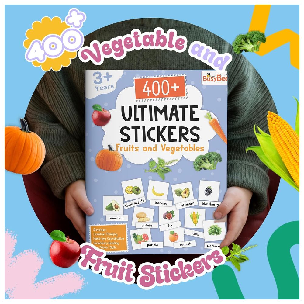 400+ Ultimate Stickers - Fruits And Vegetables 