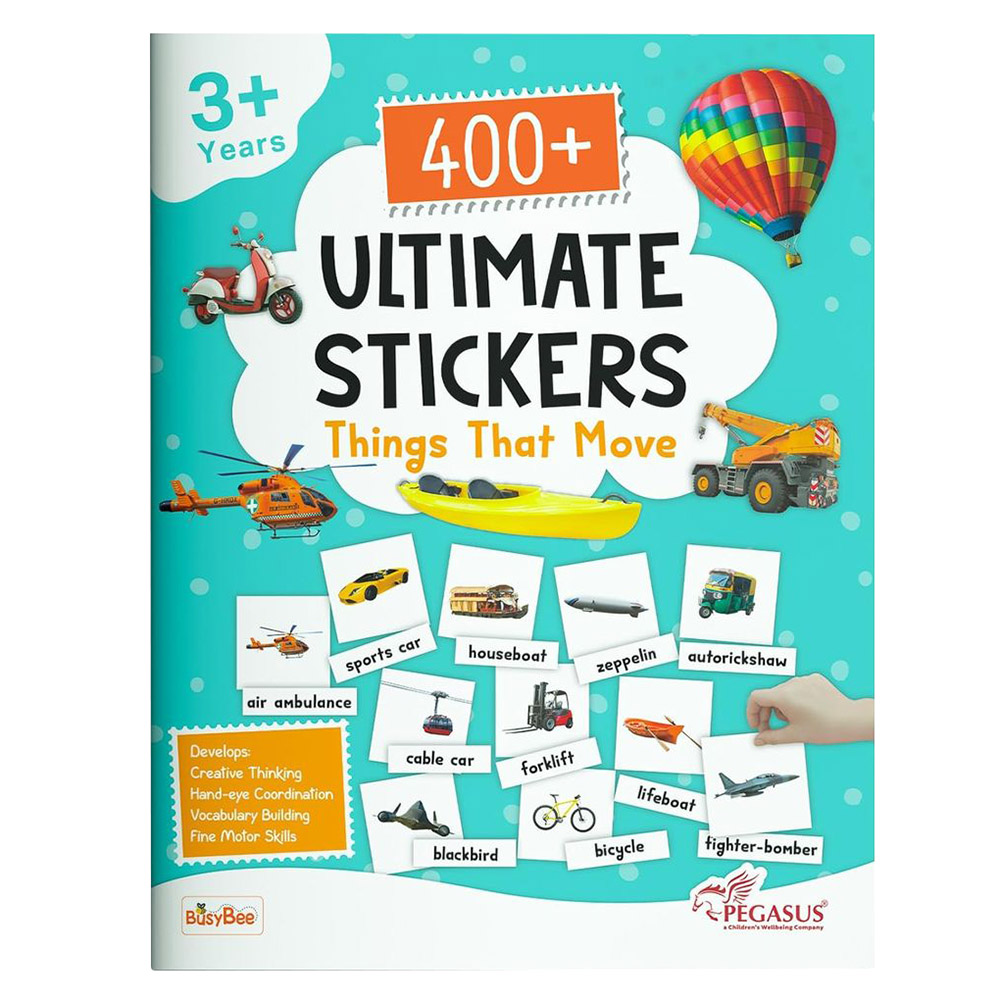 400+ Ultimate Stickers - Things That Move