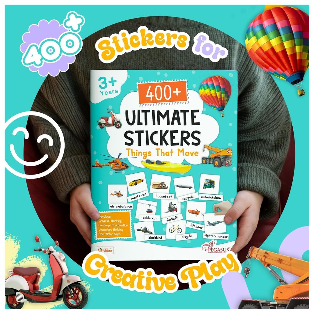 400+ Ultimate Stickers - Things That Move