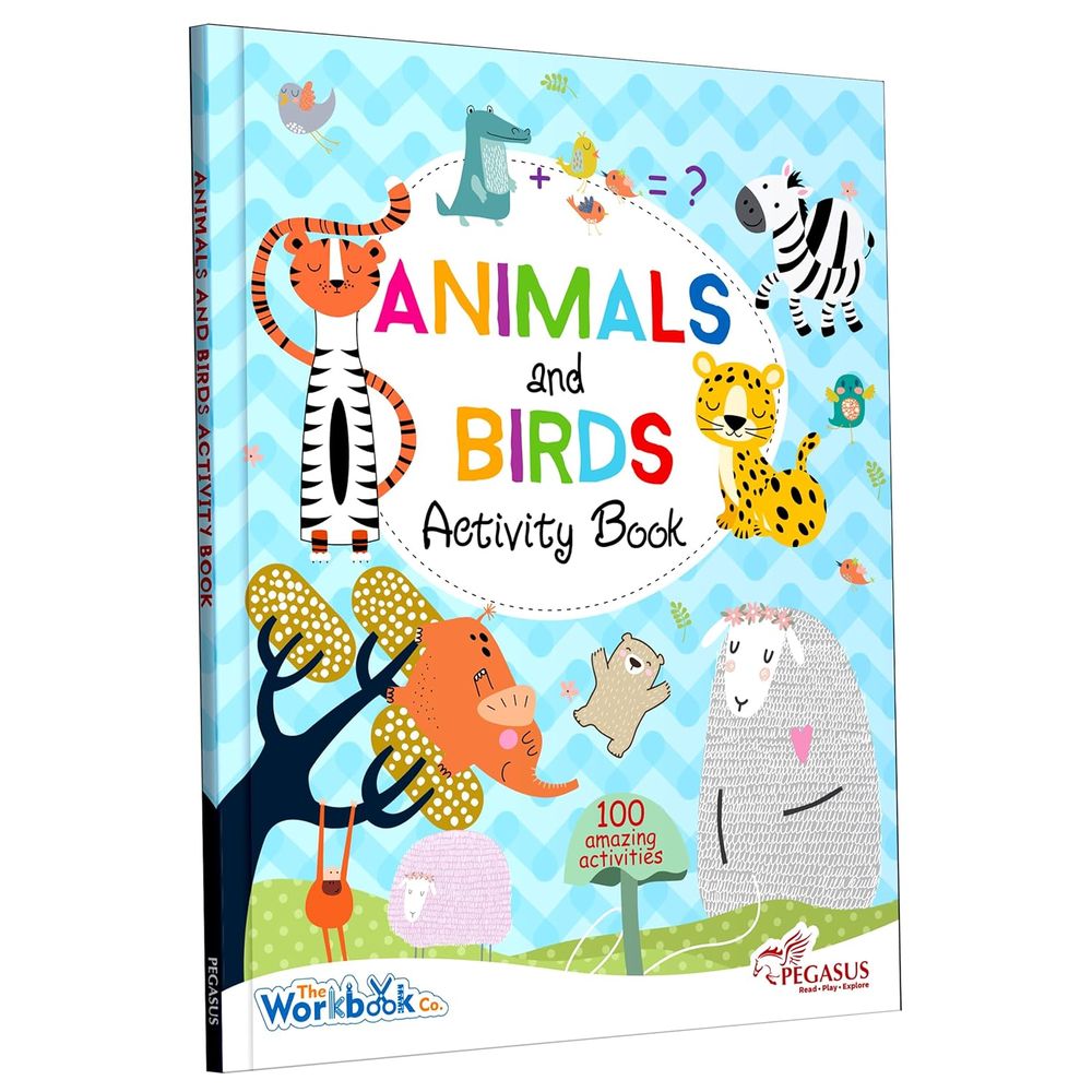 Animals And Birds Activity Book