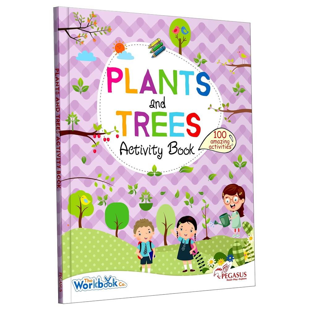 Plants And Trees Activity Book