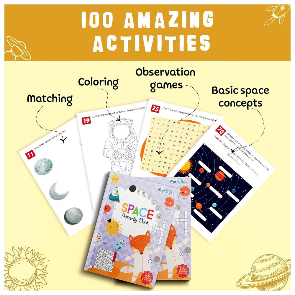 Space Activity Book