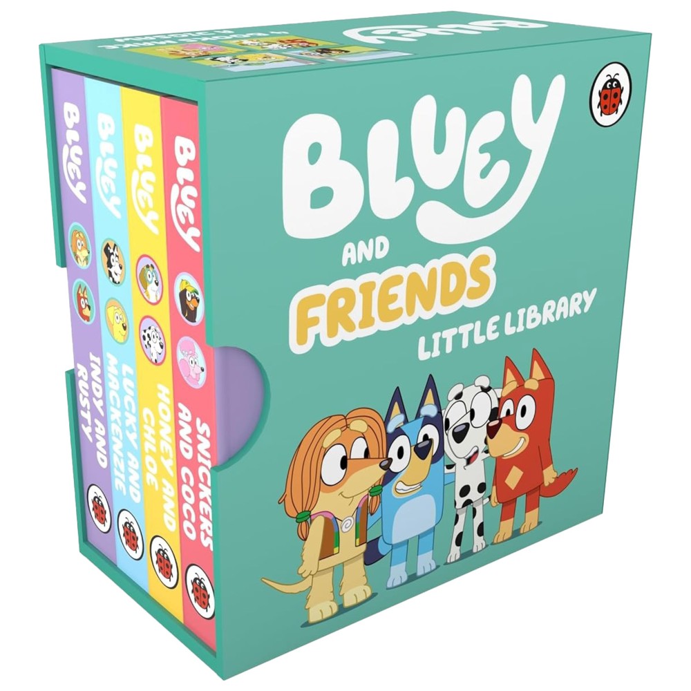 Bluey And Friends Little Library - Set of 4