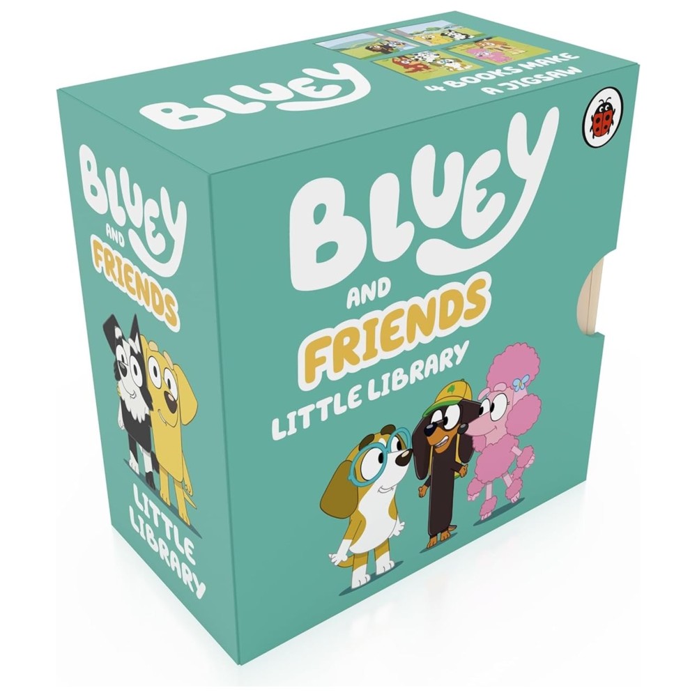 Bluey And Friends Little Library - Set of 4