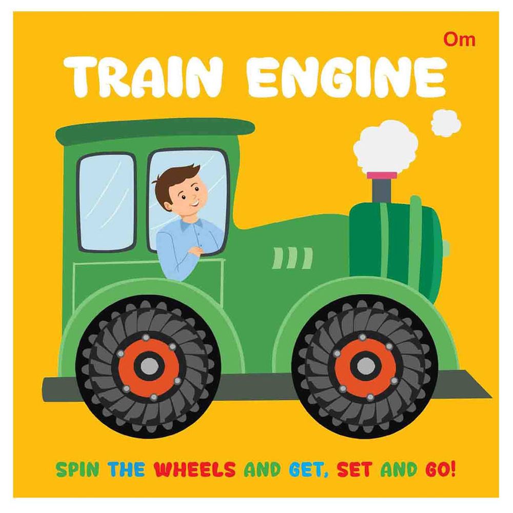 Train Engine Wheel - Board Book