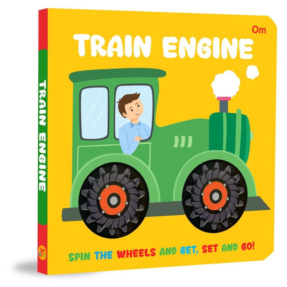 Train Engine Wheel - Board Book