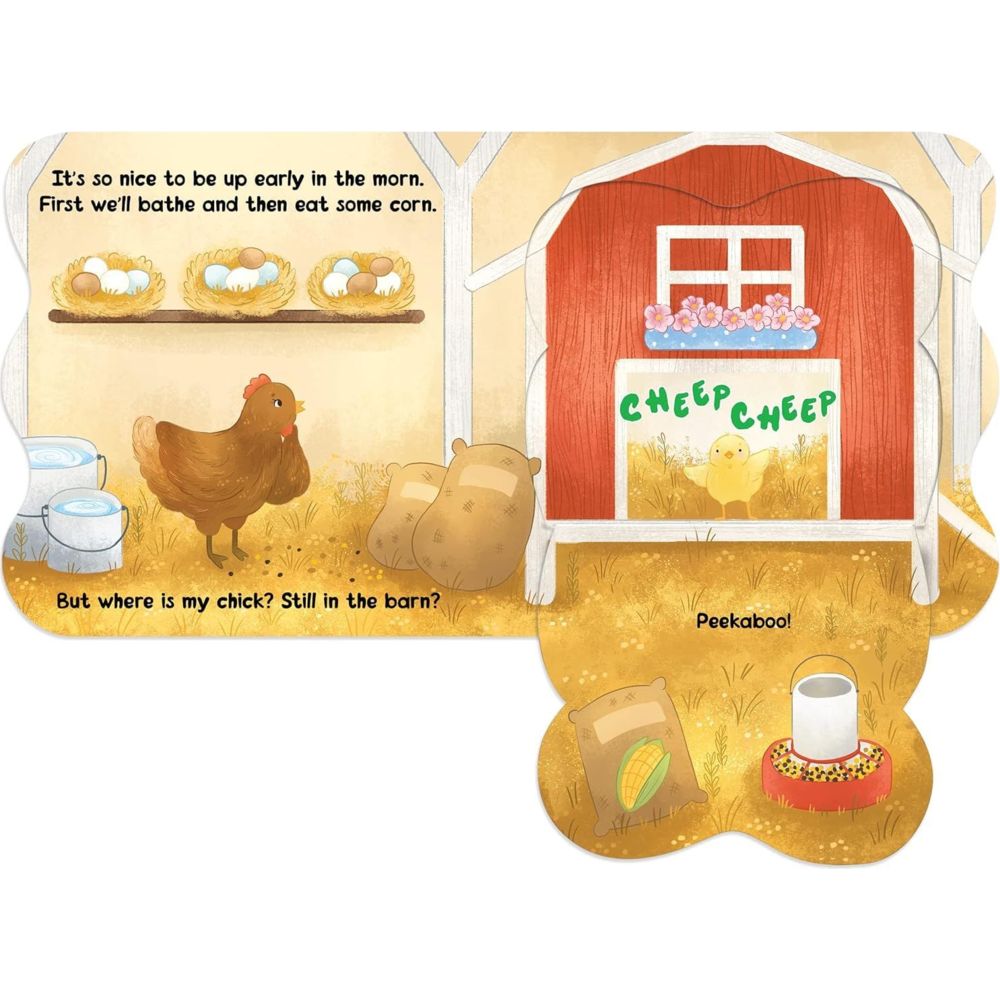 Moo Moo Peekaboo - A Lift-The-Flap Story Book
