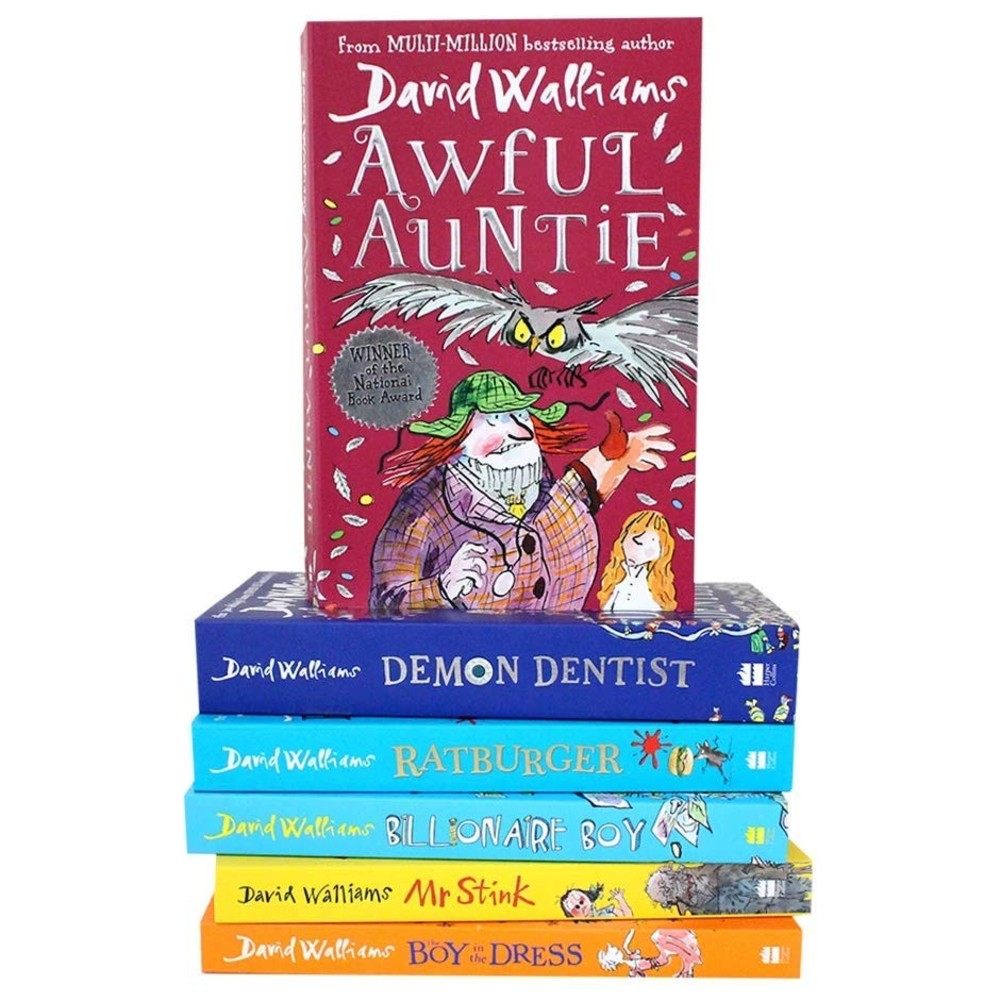 The World Of David Walliams Box Set - Set of 6