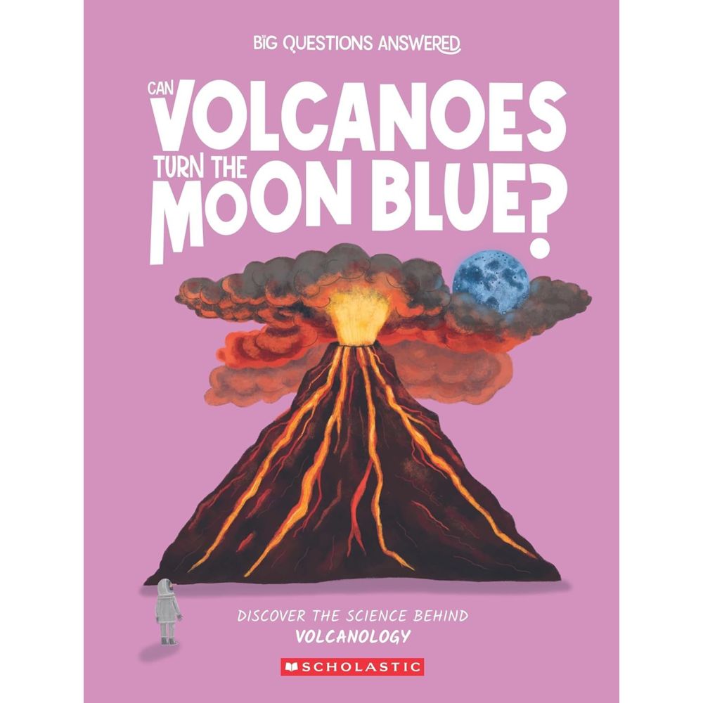 Can Volcanoes Turn The Moon Blue?