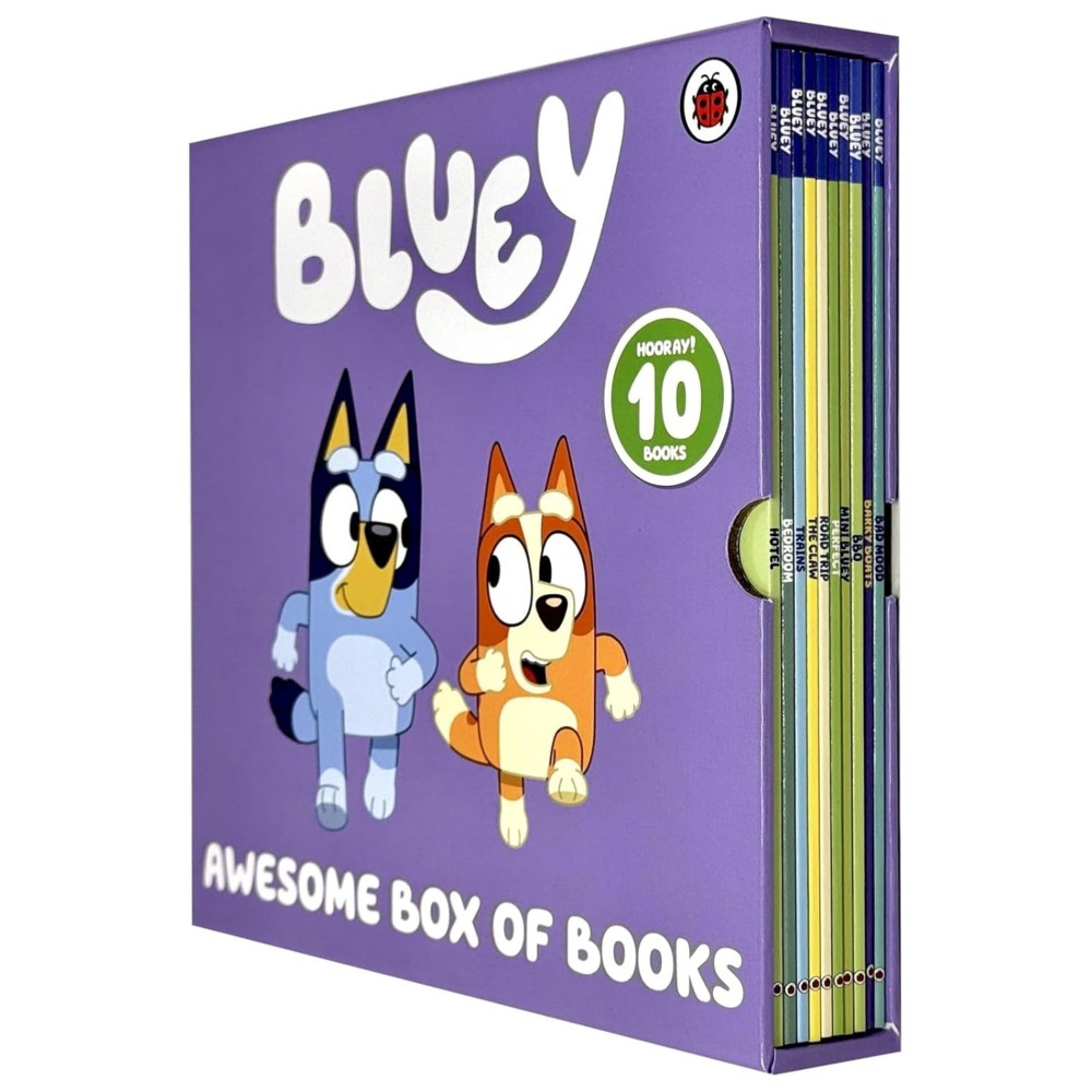 Bluey - Awesome Box Of Books - Set of 10