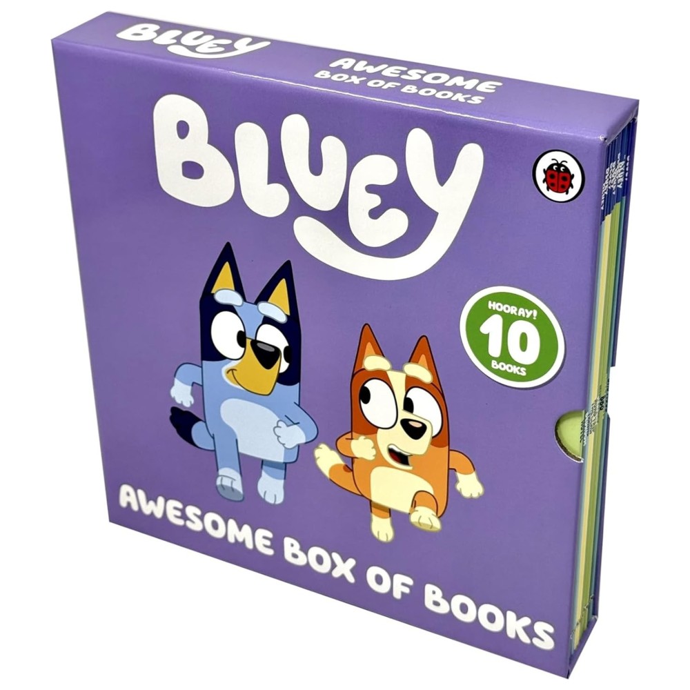 Bluey - Awesome Box Of Books - Set of 10