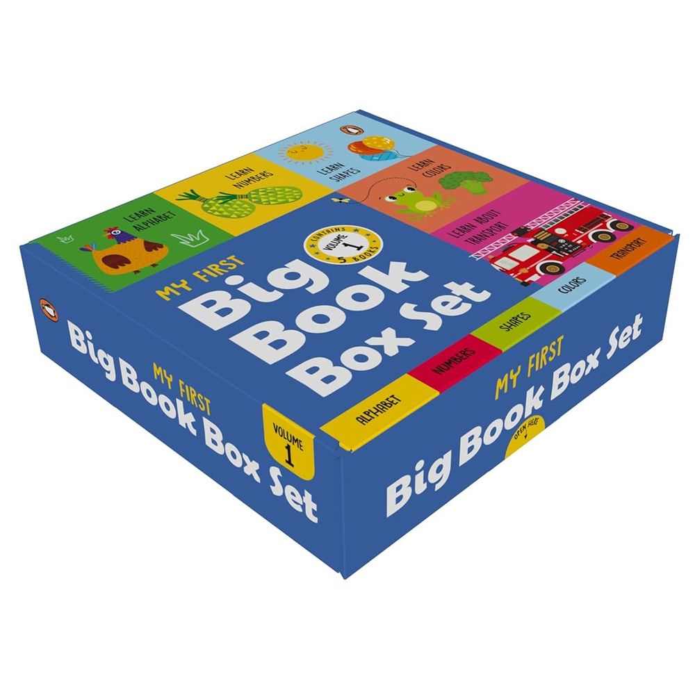 My First Big Book Box - Volume 1 - 5 Books