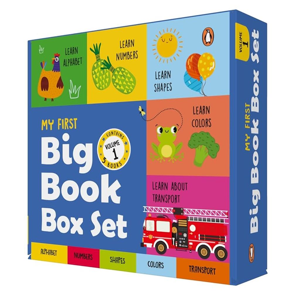 My First Big Book Box - Volume 1 - 5 Books