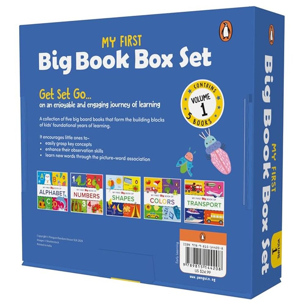 My First Big Book Box - Volume 1 - 5 Books