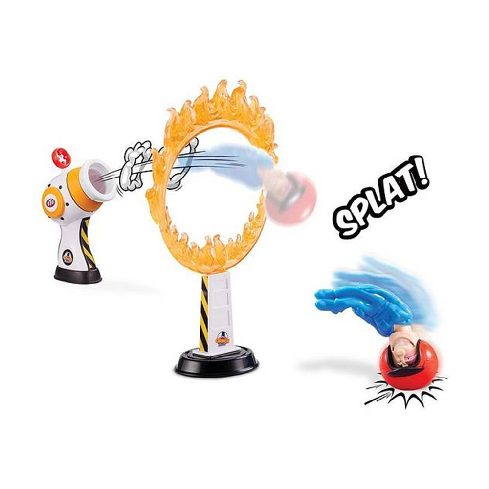 Stuntman Stu - Hot Shot Cannon Blast Playset - Multicolor