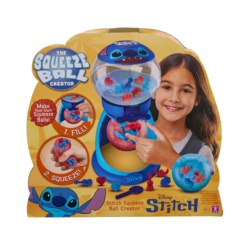 The Squeeze Ball Creator - Disney Stitch Create Your Own Craft Set - Multicolor