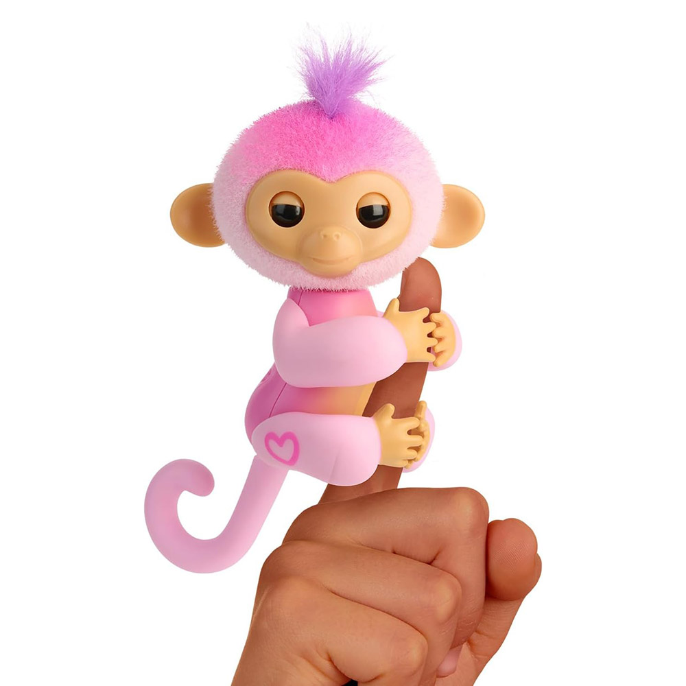 Wow Wee Tech - Fingerlings 2.0 Baby Monkey Harmony - Pink