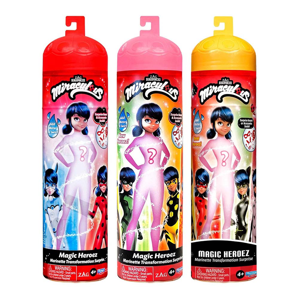 Miraculous - Magic Heroez Surprise Deluxe Fashion Doll - Style May Vary - 1 Pc