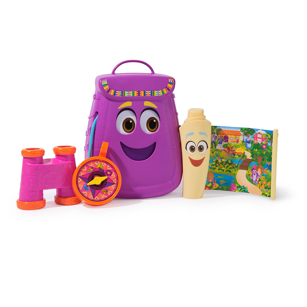 Dora - The Explorer My Adventure Backpack Playset - Multicolor - 4 Pcs