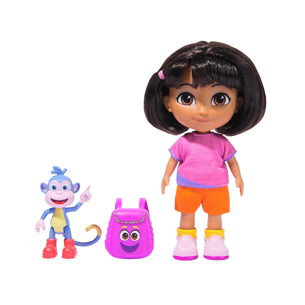 Dora - The Explorer Everyday Basic Doll & Boots Playset - Multicolor - 3 Pcs