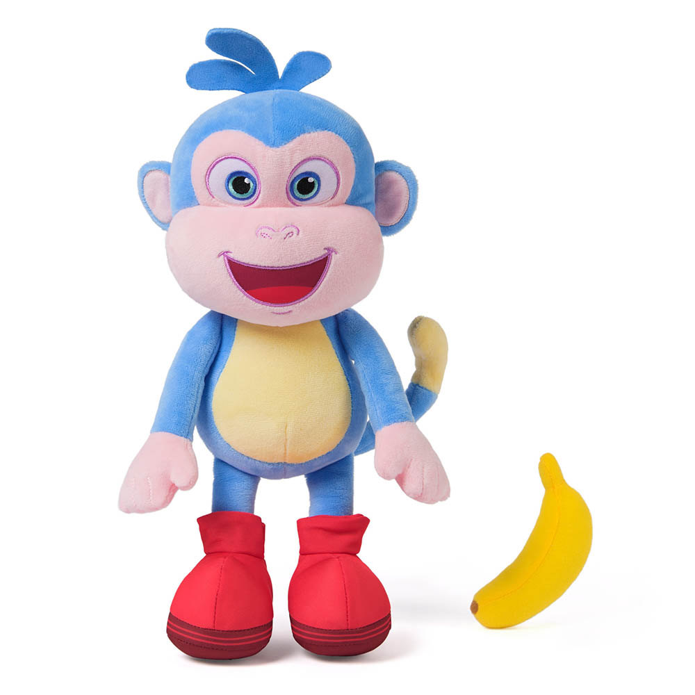 Dora - The Explorer Bananas For Boots Plush Toy - Multicolor - 13-Inch
