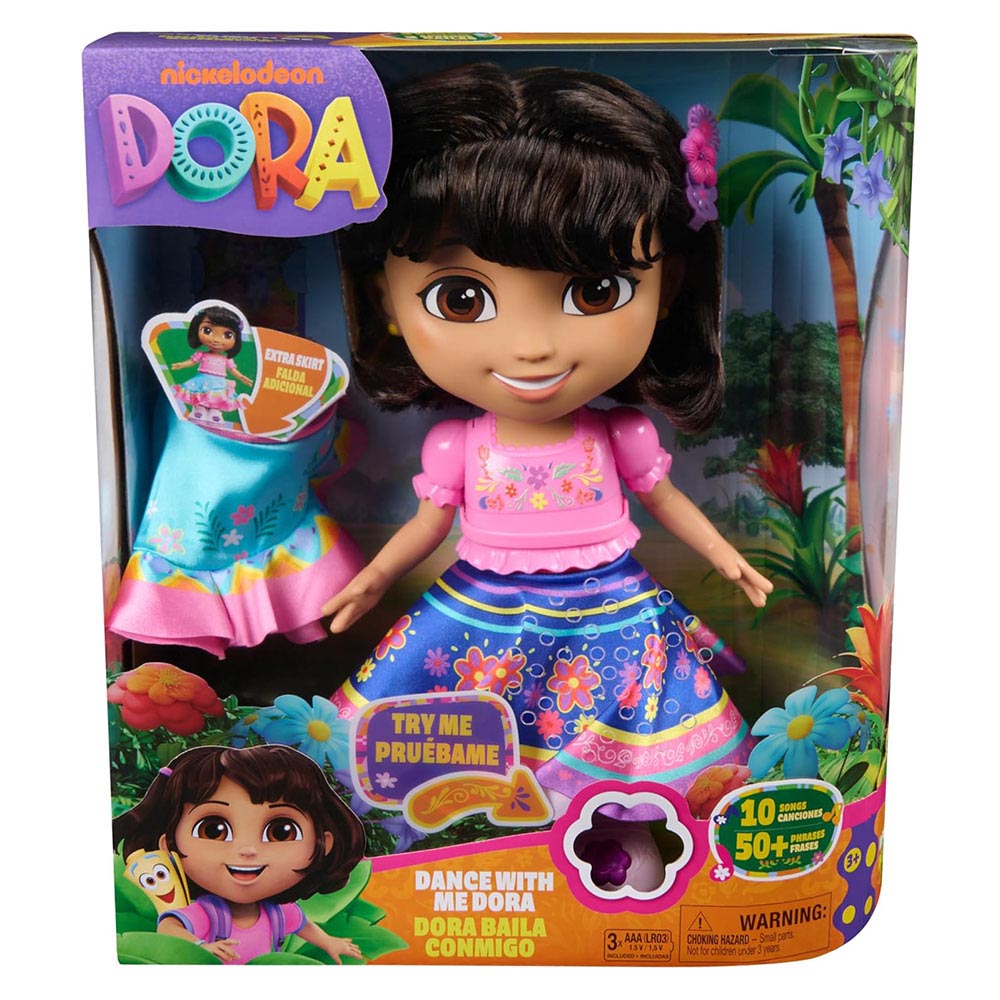 Dora - The Explorer Dance With Me Fashion Doll Playset - Multicolor