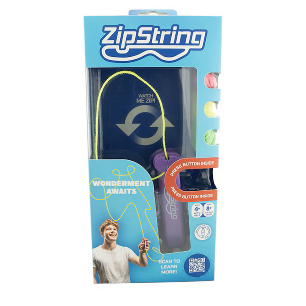 Zipstring - Original Electric String Launcher Toy - Style May Vary - 1 Pc