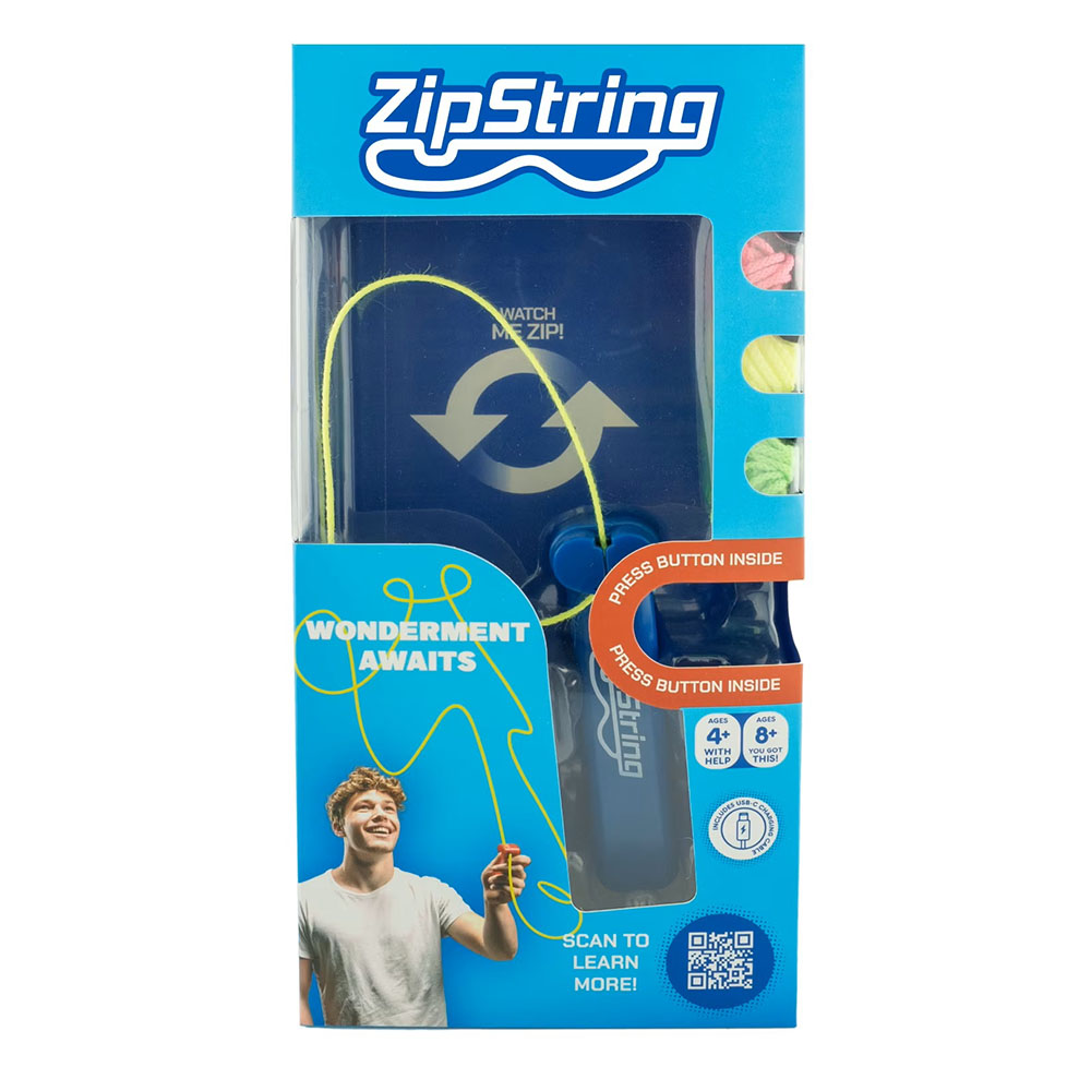 Zipstring - Original Electric String Launcher Toy - Style May Vary - 1 Pc