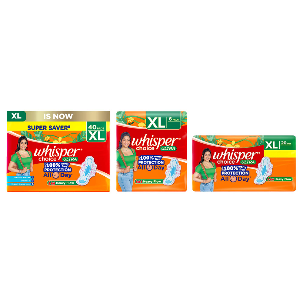Whisper - Choice Ultra Sanitary Pads - XL