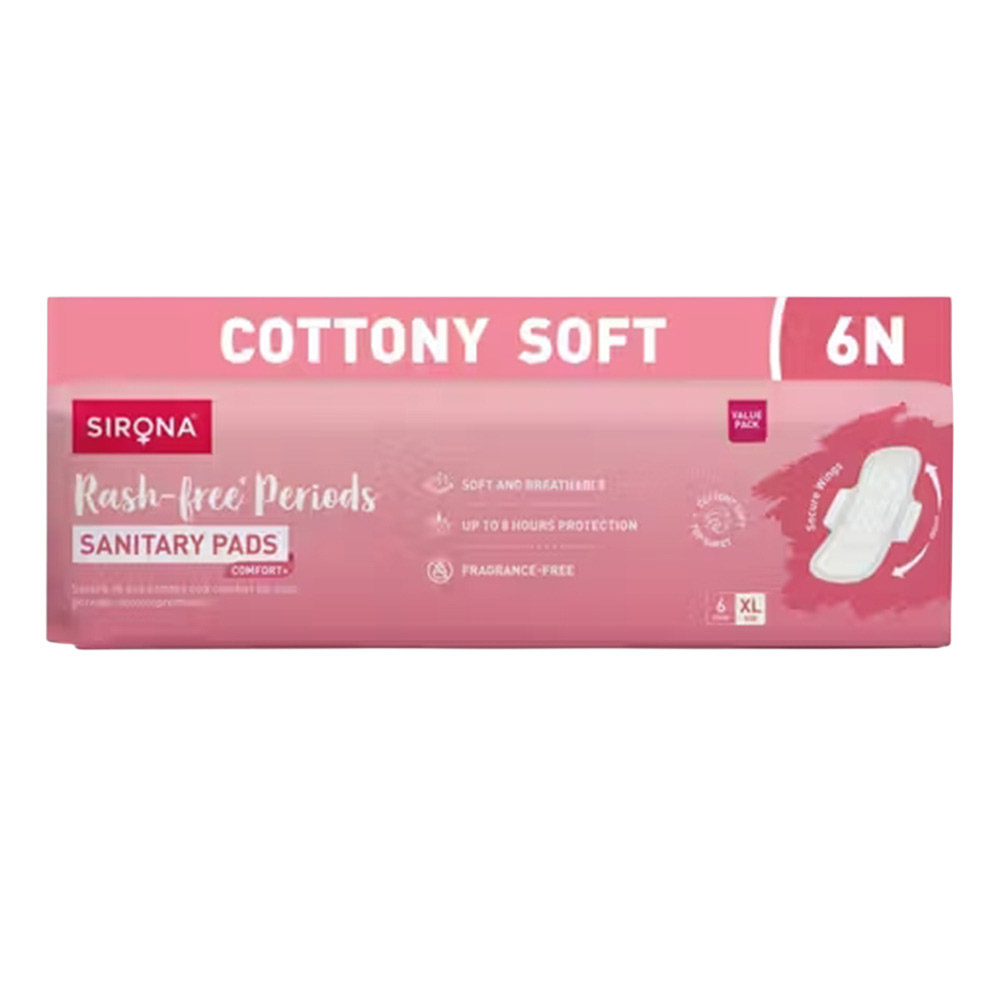 Sirona - Rash-Free Periods Sanitary Pads - XL