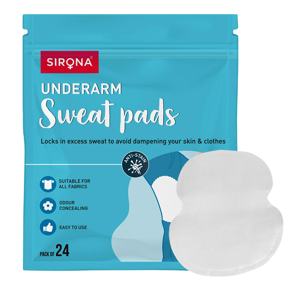 Sirona - Underarm Sweat Pads - 24 Pc Set