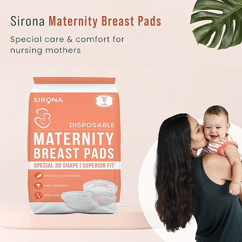 Sirona - Disposable Maternity Breast Pads - 36 Pc Set