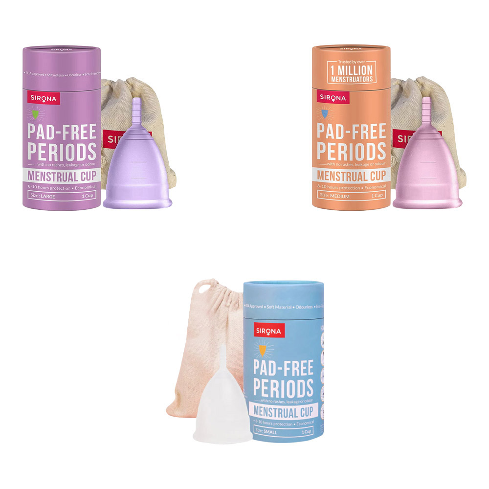 Sirona - Pad-Free Periods Reusable Menstrual Cup